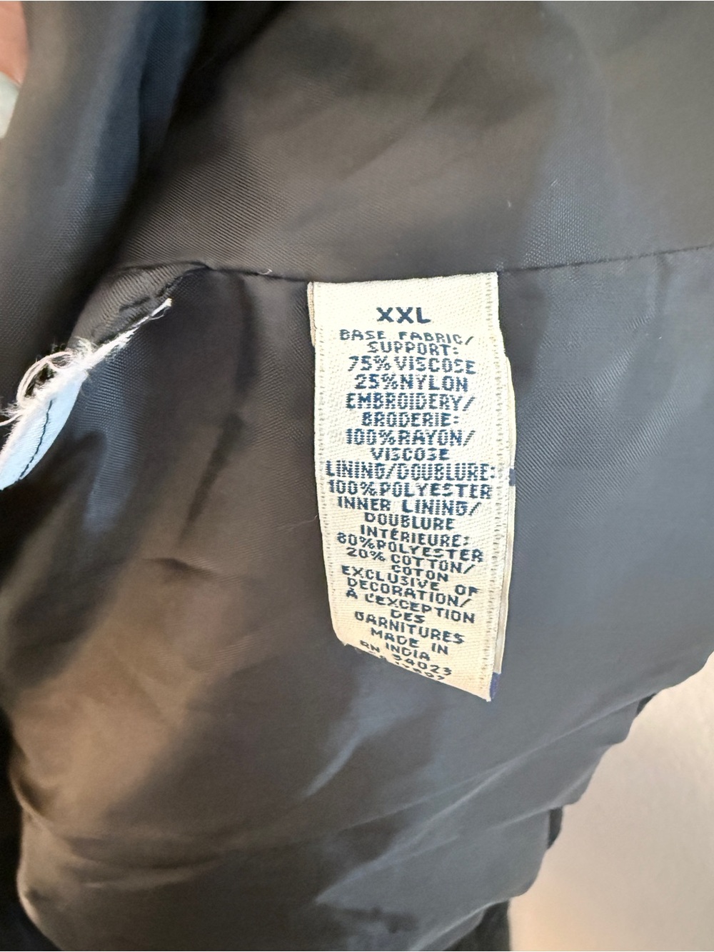 Vintage Old Navy Black Velvet Tie-Waist Blazer - Picture 2 of 5